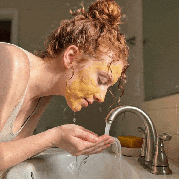 3. Rinse clean